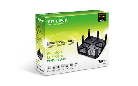 TP-LINK - Router Wi-Fi Multi-Banda Talon AD7200