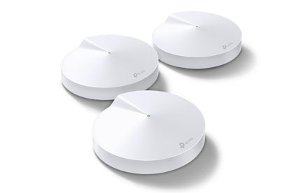 TP-LINK - Sistema Wi-Fi de malla para todo el hogar AC1300 Deco M5 (3-pack)