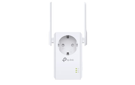 TP-LINK - Extensor de Cobertura Wi-Fi a 300 Mbps con Enchufe Incorporado - TL-WA860RE