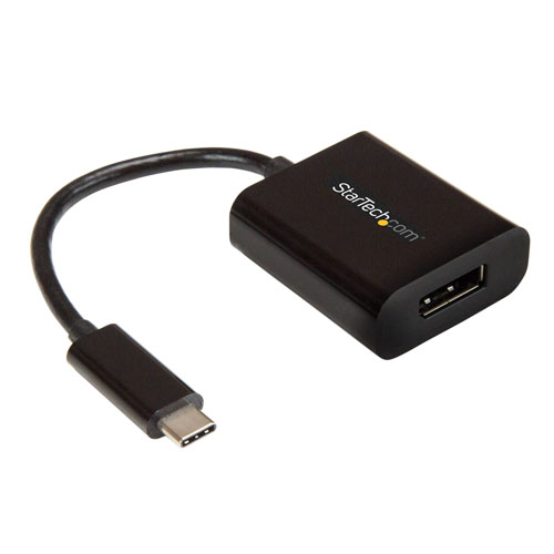  USB C to DisplayPort Adapter 4K 60Hz - USB Type-C to DP 1.4 Monitor Video Converter (DP Alt Mode) - Thunderbolt 3 Compatible - Startech
