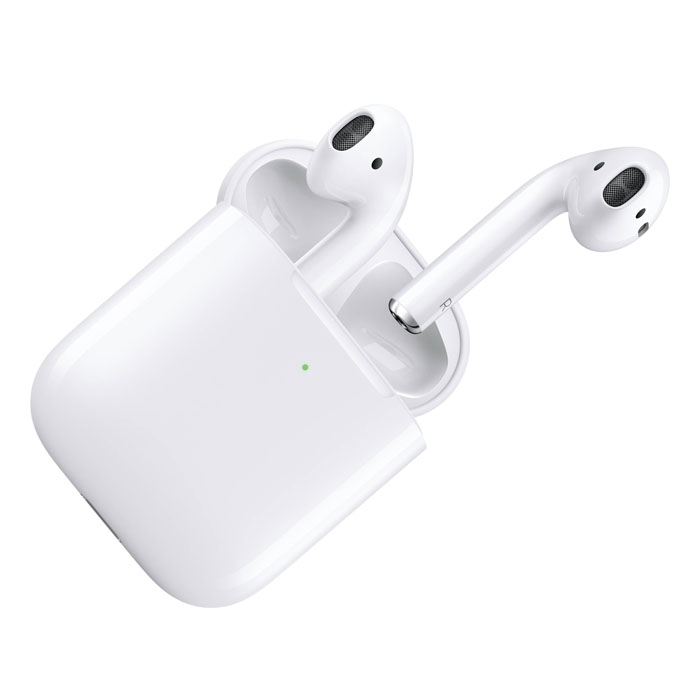 Apple AirPods with Wireless Charging Case - 2ª generación - auriculares inalámbricos con micro