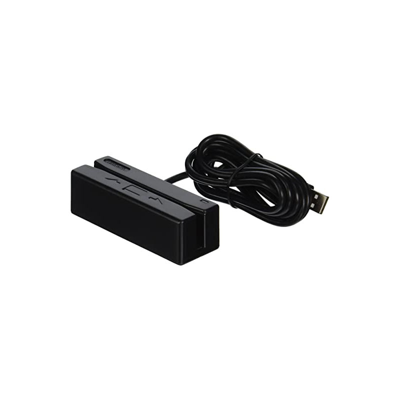 Unitech MS246 - Lector de tarjeta magnética (Pistas 1, 2 y 3) - USB
