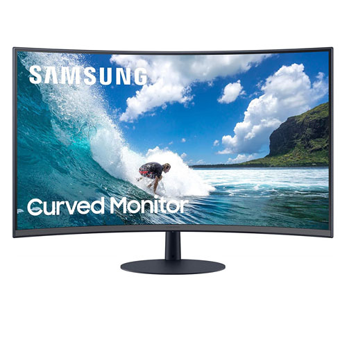 Samsung LC27T550FDLXZP - LCD monitor - Curved Screen - 27