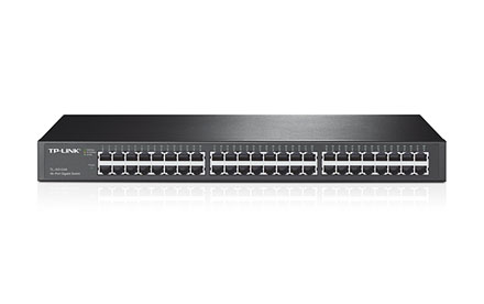 TP-LINK - Switch con 48 puertos Gigabit - TL-SG1048