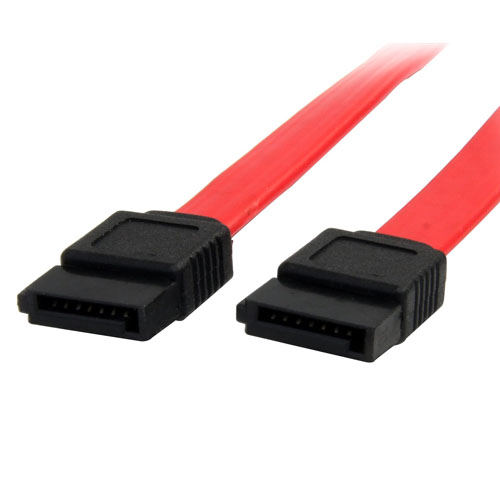  Cable SATA 0,45m - Rojo - 18in Pulgadas Cable Serial ATA - Startech