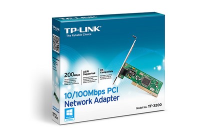 TP-LINK - Adaptador de red PCI a 10/100 Mbps TF-3200