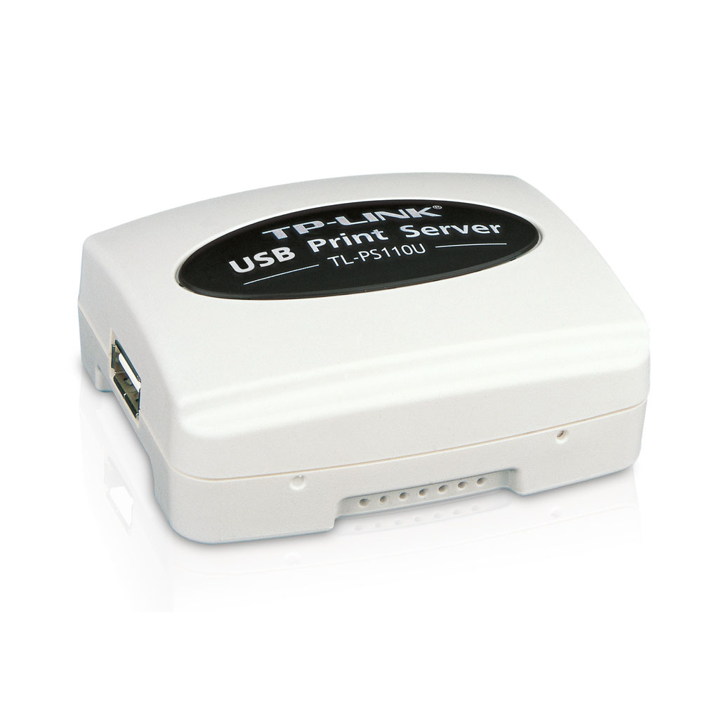 TP-LINK - Servidor de impresora de un solo puerto USB 2.0 Fast Ethernet - TL-PS110U