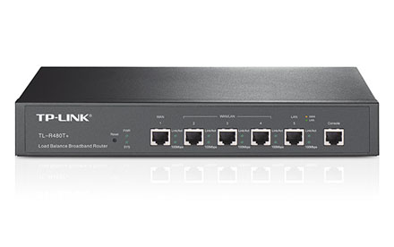 TP-LINK - Router Balanceador de Carga de Banda Ancha -TL-R480T+