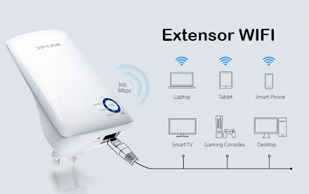 TP-LINK - Extensor de Cobertura Wi-Fi Universal a 300Mbps - TL-WA850RE