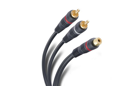 Cable RCA 2 plug a jack de 15 cm