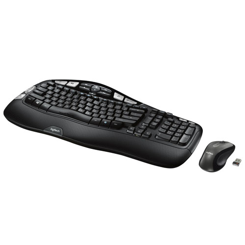 Logitech Wireless Wave Combo MK550 - Juego de teclado y ratón - inalámbrico