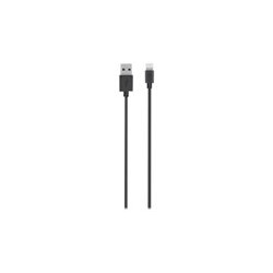 Belkin MIXIT 4ft Lightning to USB ChargeSync Cable, Black - Cable Lightning - Lightning (M) a USB (M) - 1.2 m - negro - para Apple iPad/iPhone/iPod (Lightning)
