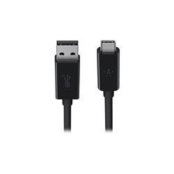 Belkin 3.1 USB-A to USB-C Cable - Cable USB - USB Tipo A (M) a USB-C (M) - USB 3.1 - 91.4 cm - negro