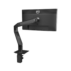 Dell MSA14 Single Monitor Arm Stand - Kit de montaje (brazo articulado, montaje con pinza de sujeciÃ³n para escritorio, adaptador VESA) para pantalla LCD - tamaÃ±o de pantalla: 19