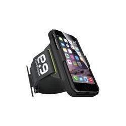 PureGear HIP Sports Armband - Bolso para teléfono móvil - plástico engomado - negro - para Apple iPhone 6