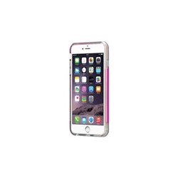 PureGear DualTek Pro - Carcasa trasera para teléfono móvil - plástico engomado - rosa - para Apple iPhone 6 Plus, 6s Plus