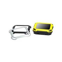 PureGear DualTek - Amortiguador para reloj inteligente - resistente - plástico engomado - gris, negro, amarillo - para Apple Watch (42 mm)
