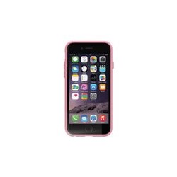 PureGear Motif - Carcasa trasera para teléfono móvil - policarbonato, caucho termoplástico - pink with white dots - para Apple iPhone 6, 6s