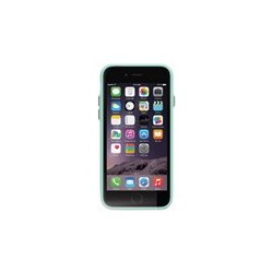 PureGear Motif - Carcasa trasera para teléfono móvil - policarbonato, caucho termoplástico - mint circles - para Apple iPhone 6, 6s