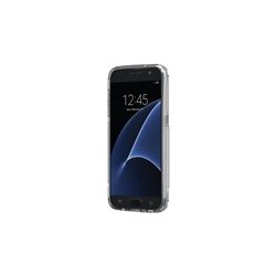 PureGear Slim Shell Pro - Carcasa trasera para teléfono móvil - plástico engomado - transparente - para Samsung Galaxy S7