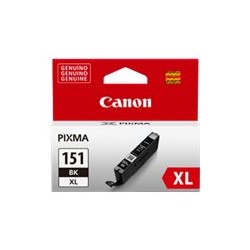 Canon CLI-151BK XL - Negro - original - depÃ³sito de tinta - para PIXMA iP7210, iX6810, MG5410, MG5510, MG6310