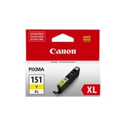 Canon CLI-151Y XL - Amarillo - original - depÃ³sito de tinta - para PIXMA iP7210, iX6810, MG5410, MG5510, MG6310