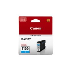 Canon PGI-1100 C - CiÃ¡n - original - depÃ³sito de tinta - para MAXIFY MB2010, MB2110, MB2710