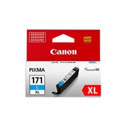 Canon CLI-171XL C - CiÃ¡n - original - depÃ³sito de tinta - para PIXMA MG5710, MG6810, MG7710, TS5010