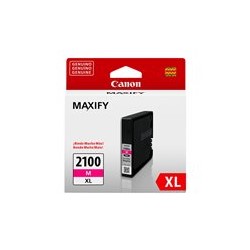 Canon PGI-2100XL M - 19.3 ml - Alto rendimiento - magenta - original - depÃ³sito de tinta - para MAXIFY iB4010, MB5110, MB5310, MB5410