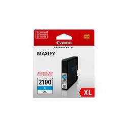 Canon PGI-2100XL C - 19.3 ml - Alto rendimiento - ciÃ¡n - original - depÃ³sito de tinta - para MAXIFY iB4010, MB5110, MB5310, MB5410