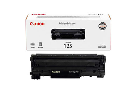 Canon Cartridge 125 - Negro - original - cartucho de tÃ³ner - para imageCLASS LBP6000, LBP6030, LBP6030w, MF3010; i-SENSYS MF3010
