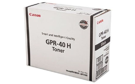 Canon GPR-40 - Negro - original - cartucho de tÃ³ner - para imageRUNNER LBP3560
