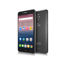 Alcatel PIXI 4 (6) 8050E - Smartphone (Android OS) - 3G - Android - Black - Touch - Phablet + Moveband