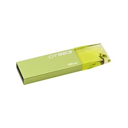 Kingston DataTraveler SE3 - Unidad flash USB - 16 GB - USB 2.0 - verde