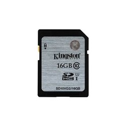 Kingston - Tarjeta de memoria flash - 16 GB - UHS Class 1 / Class10 - SDHC UHS-I