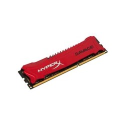 HyperX Savage - DDR3 - 4 GB - DIMM de 240 espigas - 2400 MHz / PC3-19200 - CL11 - 1.65 V - sin búfer - no ECC - rojo