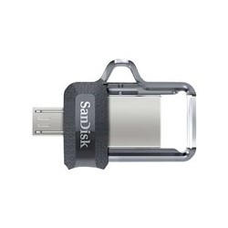 SanDisk Ultra Dual - Unidad flash USB - 32 GB - USB 3.0 / micro USB