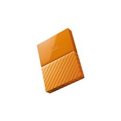 WD My Passport WDBYNN0010BOR - Disco duro - cifrado - 1 TB - externo (portÃ¡til) - USB 3.0 - AES de 256 bits - naranja