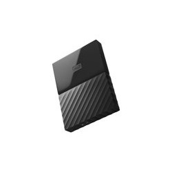 WD My Passport WDBYFT0030BBK - Disco duro - cifrado - 3 TB - externo (portátil) - USB 3.0 - AES de 256 bits - negro