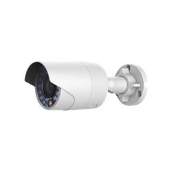 Hikvision DS-2CD2022F-I - Cámara de vigilancia de red - para exteriores - resistente a la intemperie - color (Día y noche) - 2 MP - 1920 x 1080 - 1080p - montaje M12 - focal fijado - LAN 10/100 - MJPEG, H.264 - CC 12 V / PoE