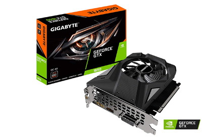 Gigabyte GeForce GTX 1650 D6 OC 4G - OC Edition - tarjeta gráfica