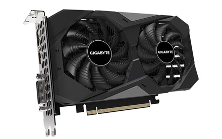 Gigabyte GeForce GTX 1650 D6 WINDFORCE OC 4G - OC Edition - tarjeta gráfica
