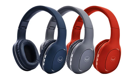 OVALA 5.0 WIRELESS HEADSET - HS7408 - Colores disponibles: Rojo, Azul, Gris
