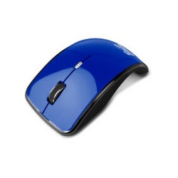 Klip Xtreme Kurve KMO-375 - RatÃ³n - Ã³ptico - 4 botones - inalÃ¡mbrico - 2.4 GHz - receptor inalÃ¡mbrico USB - azul