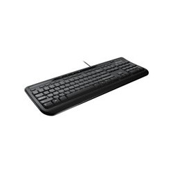 Microsoft Wired Keyboard 600 - Teclado - USB - negro