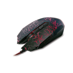 Xtech - Mouse XTM-510 - USB - Wired - Charcoal - 7-but 2400dpi Gaming