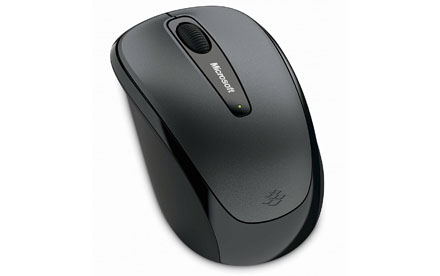 Microsoft Wireless Mobile Mouse 3500 - RatÃ³n - Ã³ptico - inalÃ¡mbrico - 2.4 GHz - receptor inalÃ¡mbrico USB - Gris