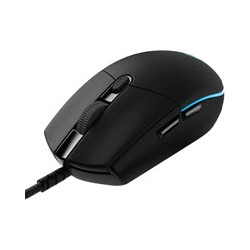Logitech Pro Gaming Mouse - Ratón - diestro - óptico - 6 botones - cableado - USB