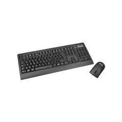 Klip Xtreme KCK-265S - Juego de teclado y ratÃ³n - inalÃ¡mbrico - 2.4 GHz - impermeable