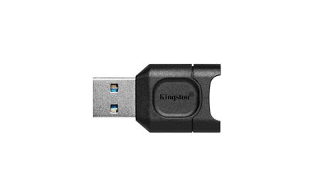 Kingston MobileLite Plus - Lector de tarjetas (microSD, microSDHC, microSDXC, microSDHC UHS-I, microSDXC UHS-I, microSDHC UHS-II, microSDXC UHS-II) - USB 3.2 Gen 1